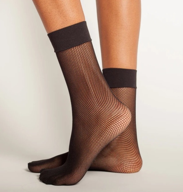 Fishnet Stocking Socks Etsy
