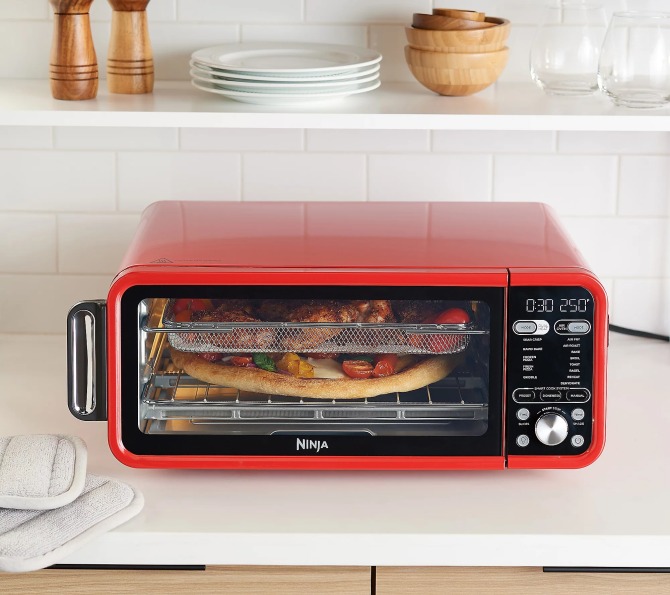 Ninja Foodi 15-in-1 Smart Dual Heat Air Fry Flip Oven QVC