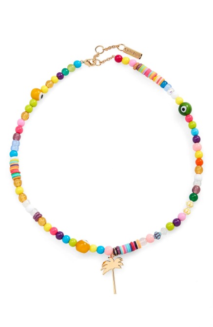 Palm Angels Beaded Pendant Necklace Nordstrom