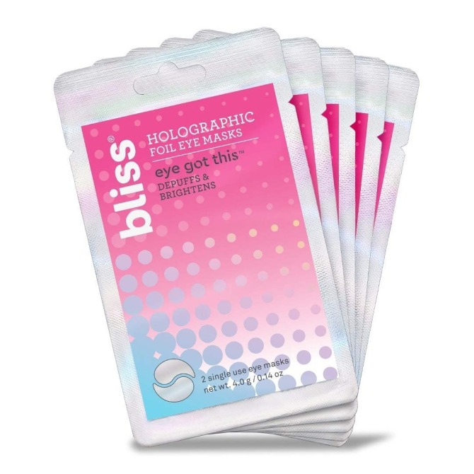 Bliss Eye Got This Holographic Foil Eye Masks Amazon